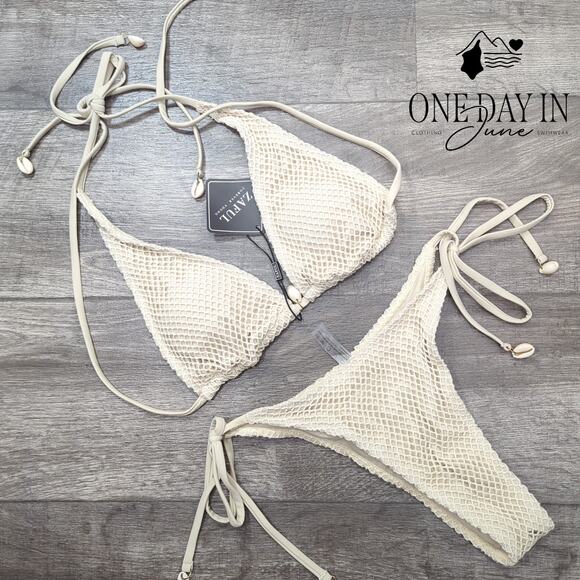 Zaful Tie Side Bikini Swimsuit Size S - Picture 3 of 7